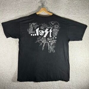 Y2K Lost surf co double sided grunge surf tee shirt tshirt Size XL